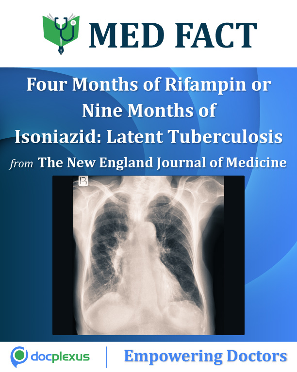 Four Months Of Rifampin Or Nine Months Of Isoniazid For Tuberculosis
