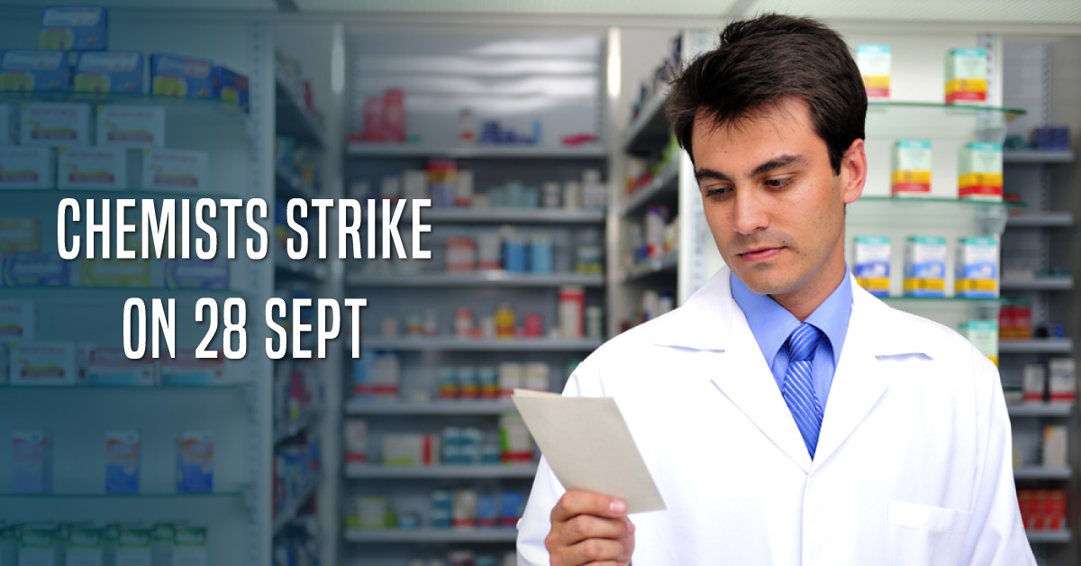 Chemists Call For Strike On 28 September Against E-Pharmacies