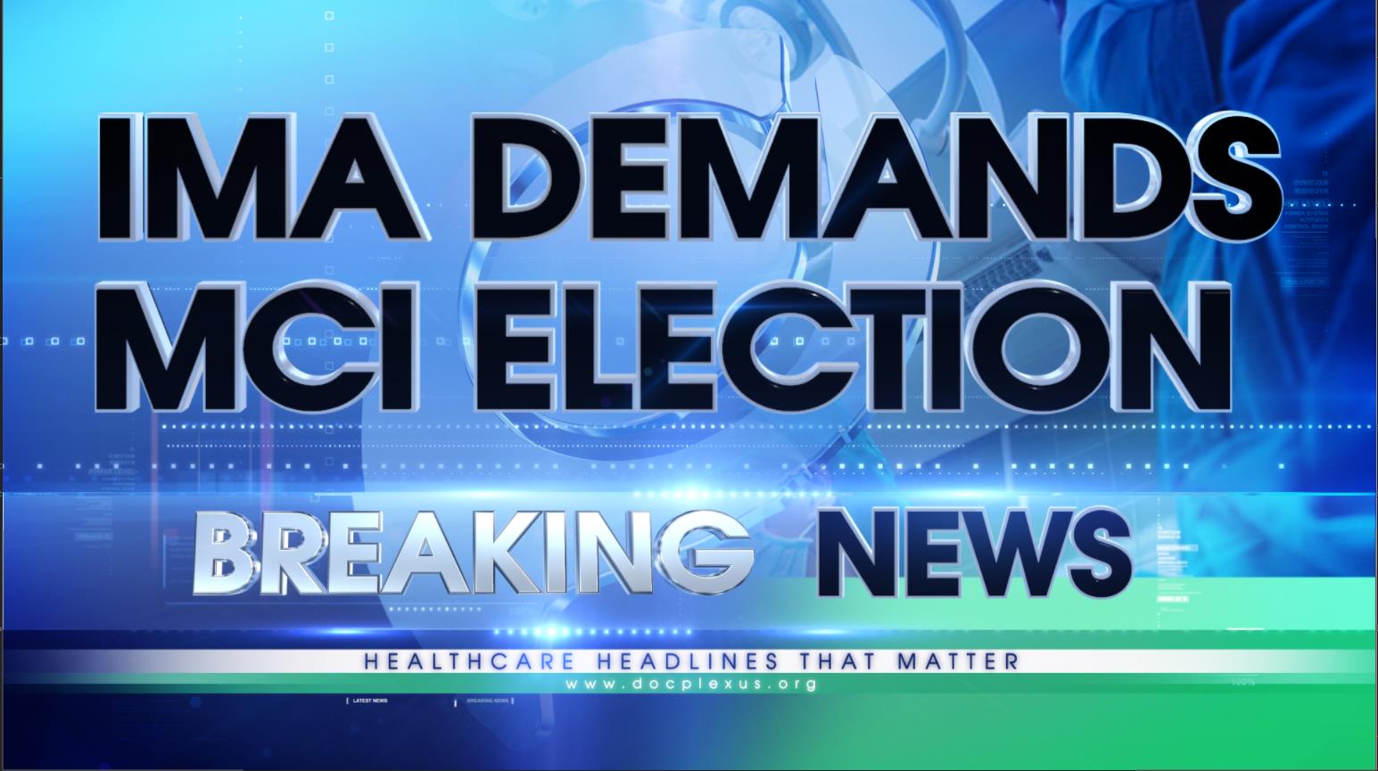 IMA Members Protest Against Dissolution Of MCI