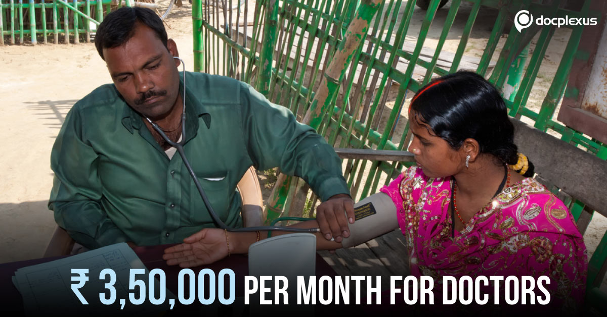 Raining Cash For Doctors! State Offers ₹3.5 Lakh Per Month For Rural Posting