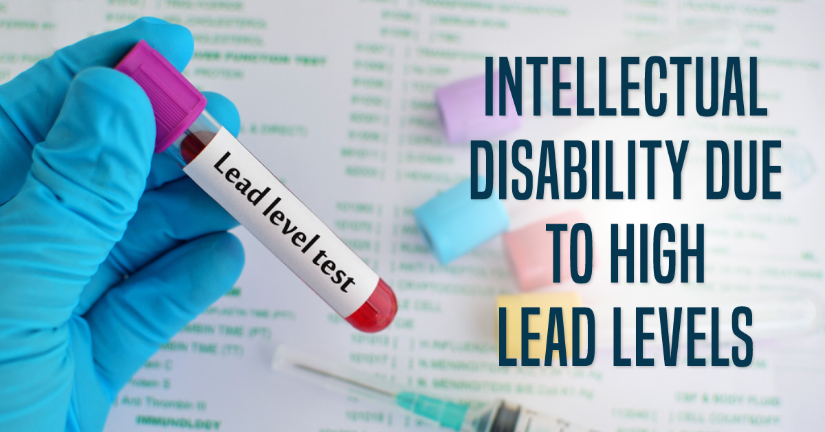 High Blood Lead Levels Linked To Intellectual Disability