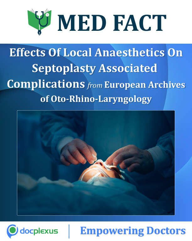 Effect Of LA On Septoplasty Associated Complications