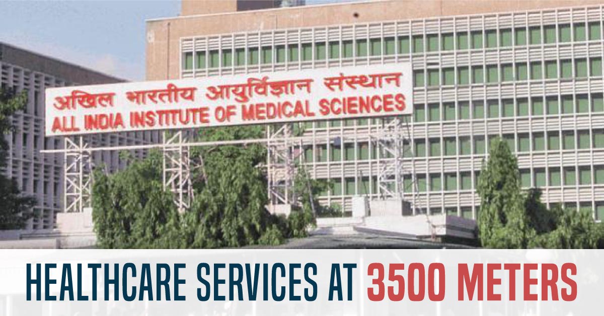 AIIMS Provides Healthcare Services In Leh