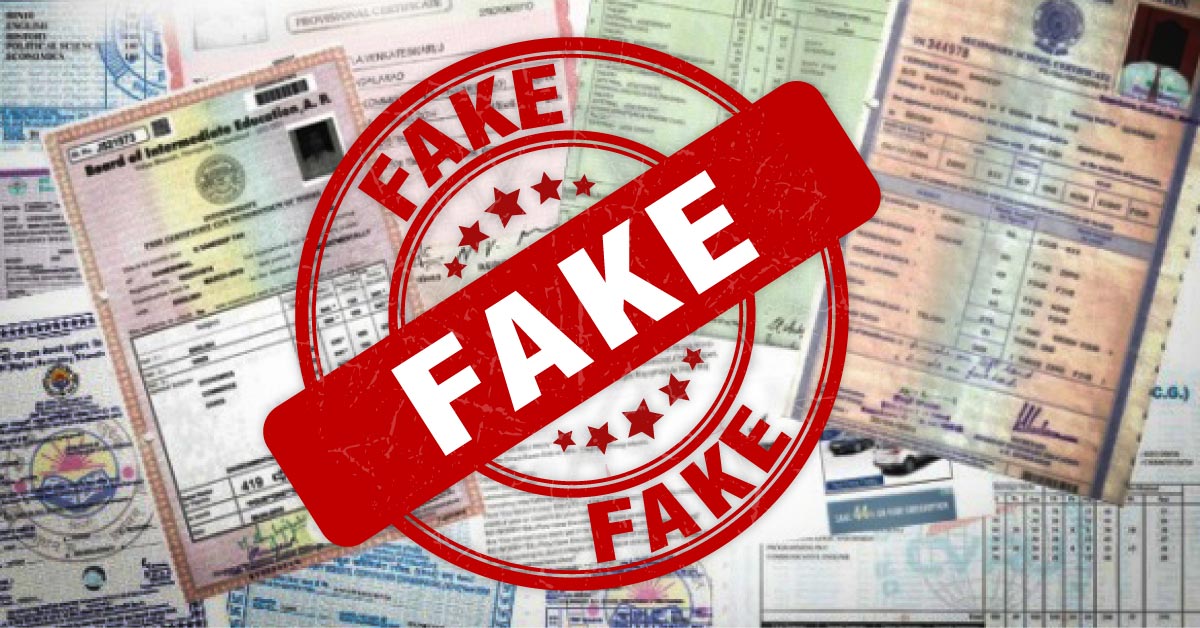 Marksheet Scam – Grandson Of An Ex-MLC Absconding