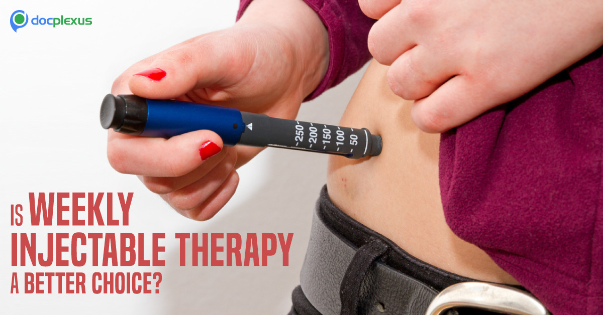 Efficacy of Weekly Injectable Therapy For Diabetes Management