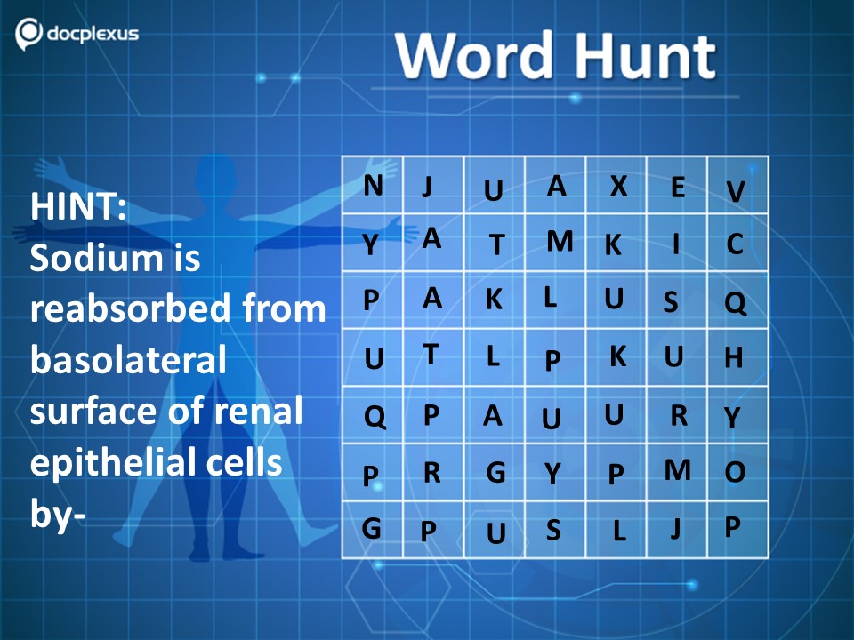 What Is Sodium Reabsorbed By?