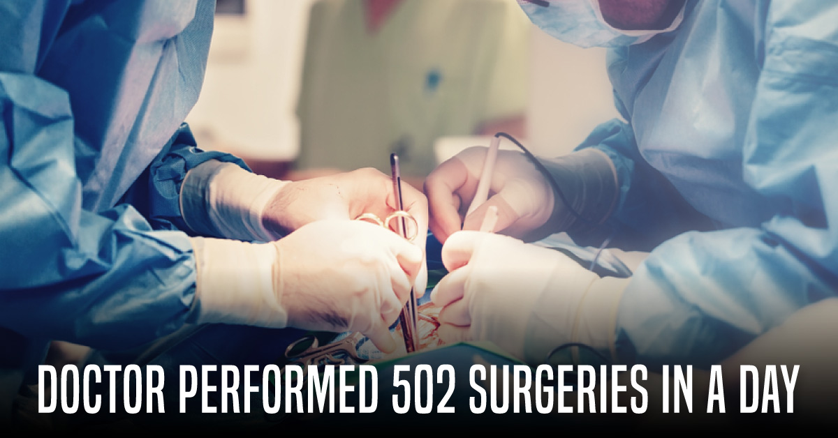 Latur Doctor Honoured For 502 Surgeries In A Single Day