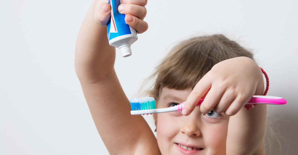 Many Young Kids Are Using Too Much Toothpaste