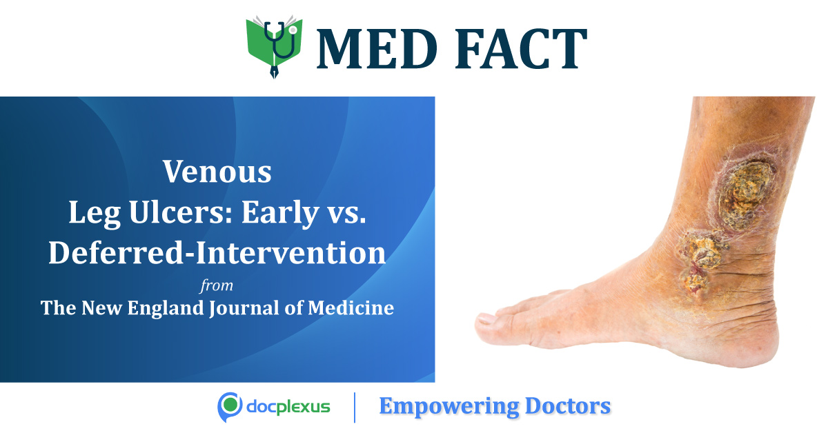 Early Endovenous Ablation Of Varicose Veins To Treat Venous Leg Ulceration