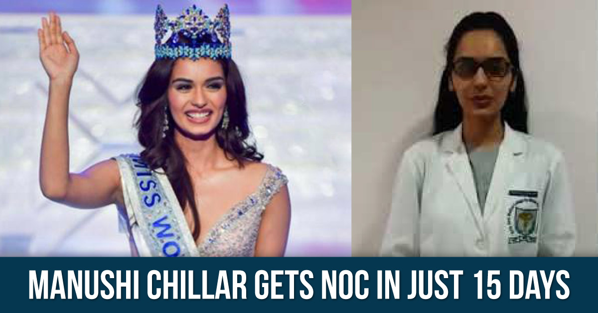 Manushi Chillar Gets NOC To Migrate In Other College, Creates Controversy
