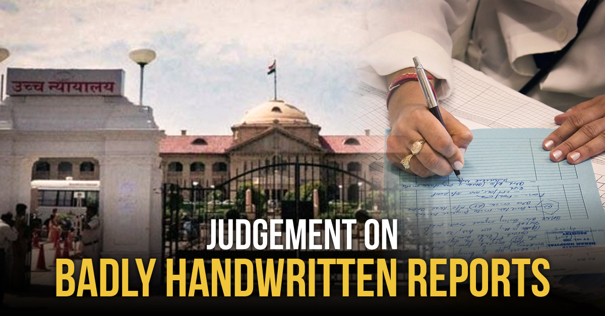 Court Mandates Typed Medicolegal Reports, Solution For Illegible Handwritten Notes