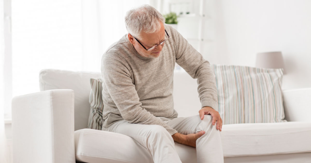 A Man with a Painful Knee