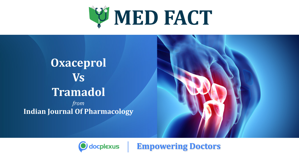 Is Oxaceprol Better Than Tramadol For Knee Osteoarthritis?