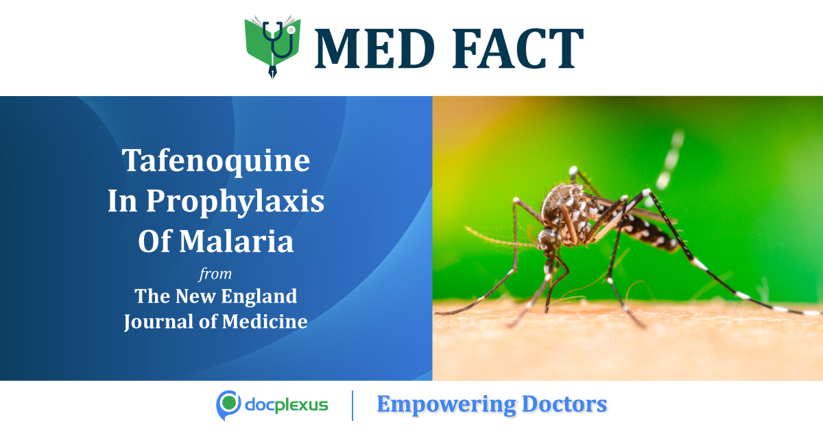 Can Tafenoquine Help In Prevention Of Malaria Relapse?