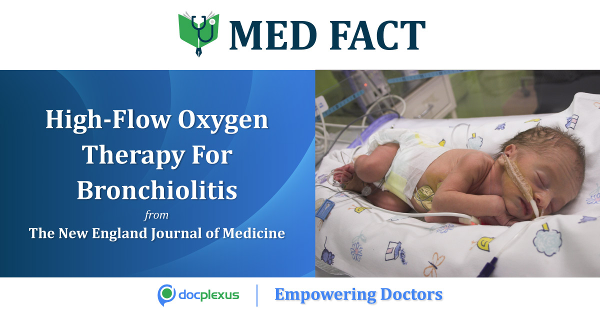 Bronchiolitis In Infants: High-Flow Vs. Standard Oxygen Therapy