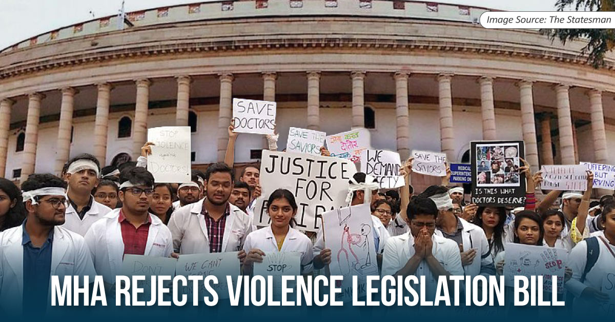 MHA Says 'No' To Legislative Bill To Check Violence Against Doctors