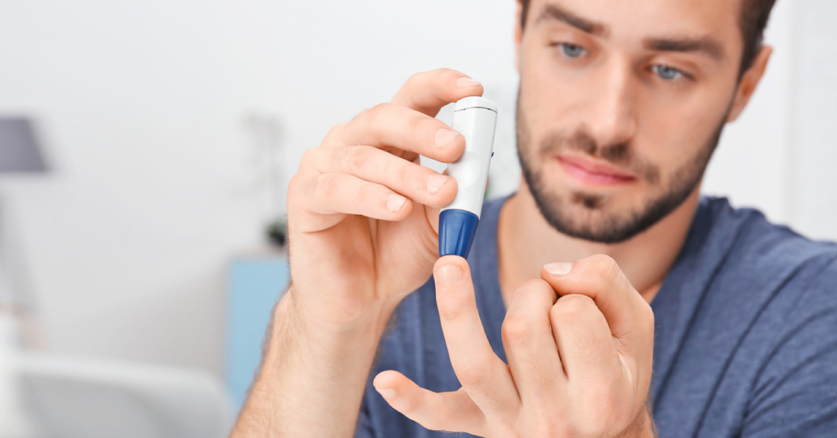 A Young Man With High Blood Sugar