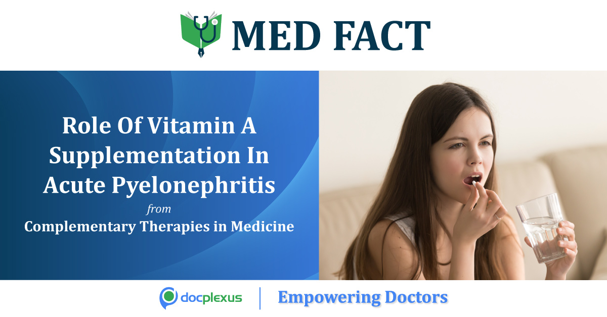 Vitamin A For Urinary Tract Infections,Renal Scarring And Acute Pyelonephritis