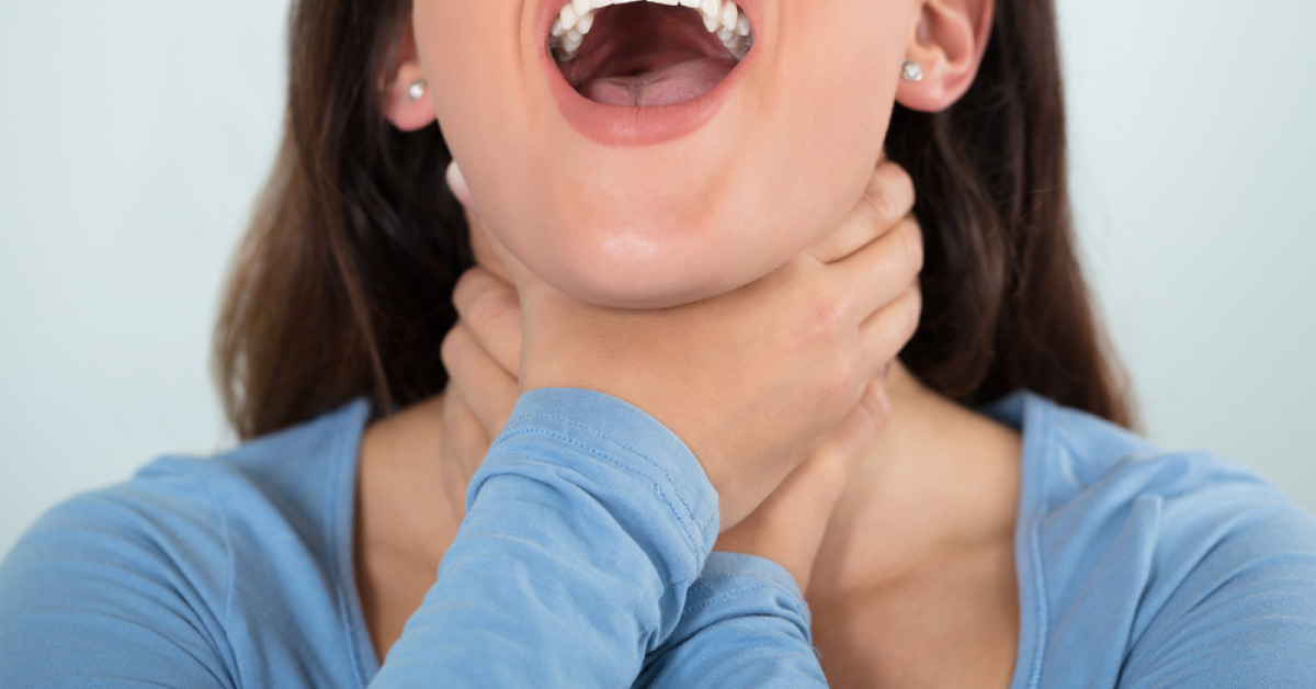 Case of a Woman with Complaints of Chest Pain, a Sense of Choking, and Breathlessness