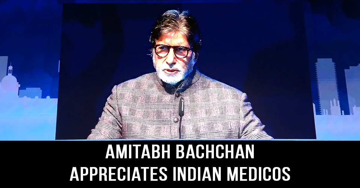 Prof. Dr. Vivek Gupta’s Video: Showcasing Superstar Amitabh Bachchan’s Acknowledgement of Medical Professionals