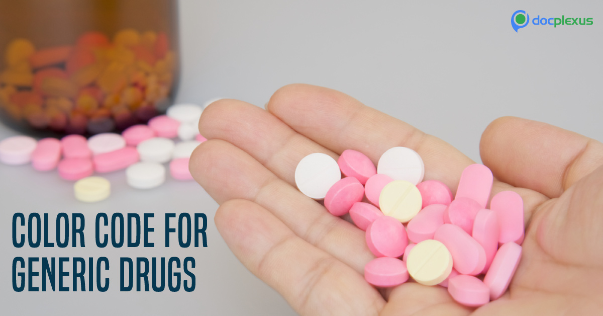 Generic Drugs May Be Color Coded For Easy Identification