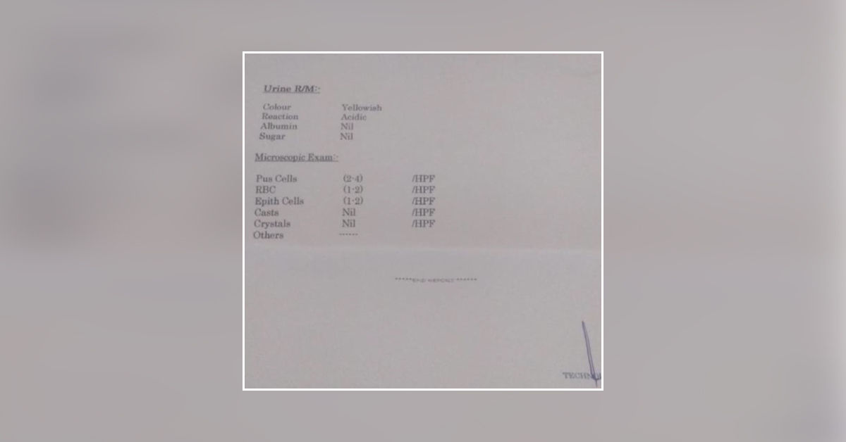 RBC In A Newborn Urine