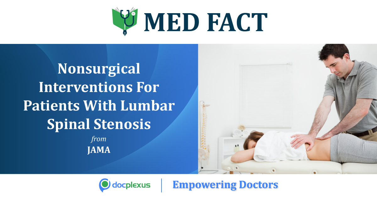 Efficacy And Safety Of Nonsurgical Treatment Of Lumbar Spinal Stenosis