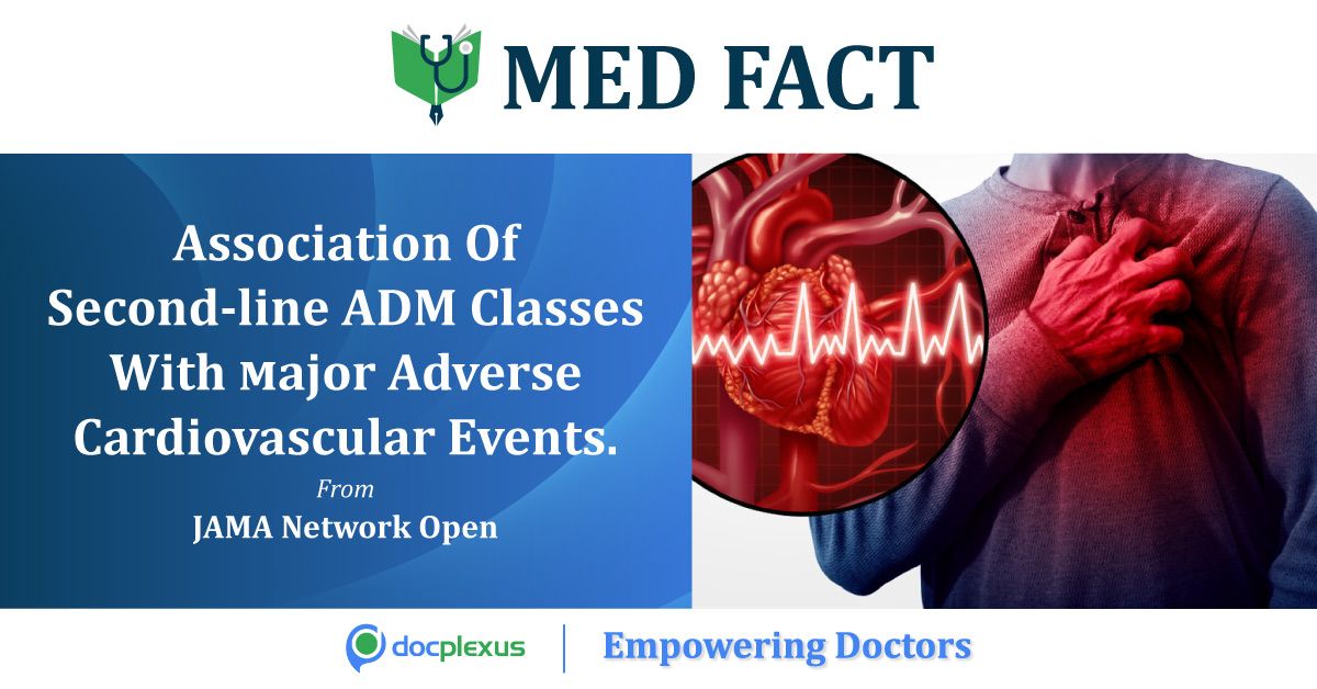 Association of Second-line ADM Classes with Major Adverse Cardiovascular Events