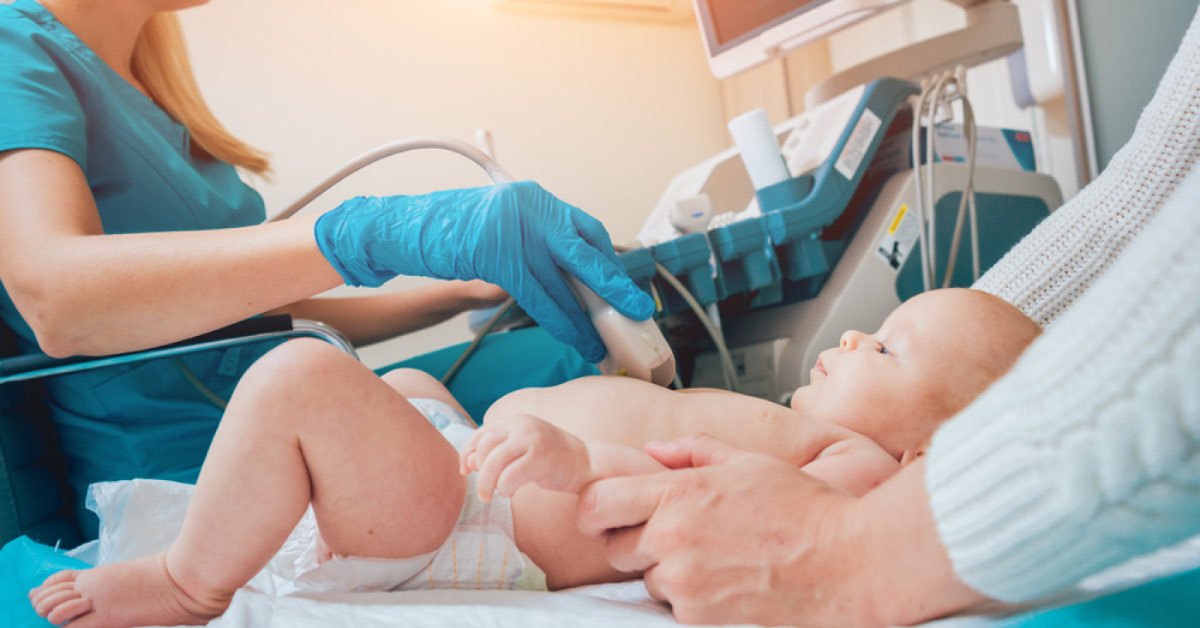 A Tachypneic Baby Within a Few Hours After Birth