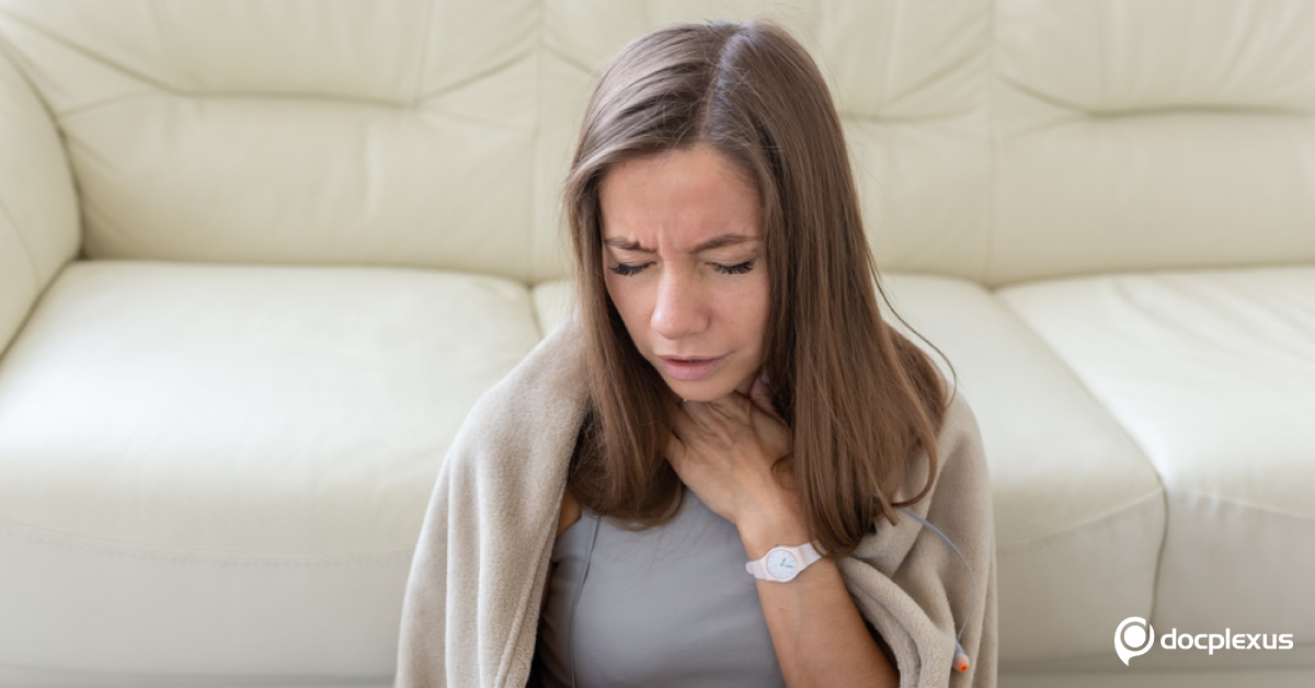 A Critical Case of Sore Throat and Bruises