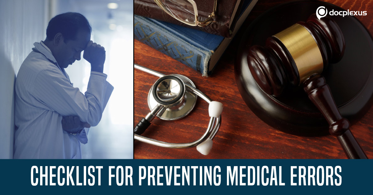 Prevent Medical Errors, Evade Legal Lawsuits