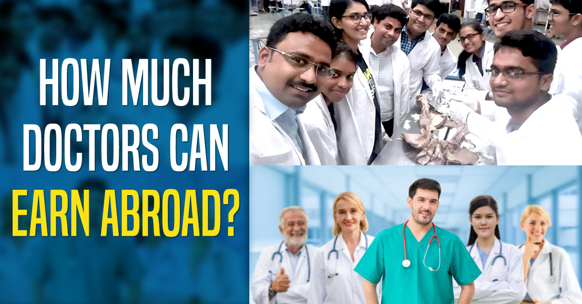 How Much Indian Doctors Can Earn Abroad