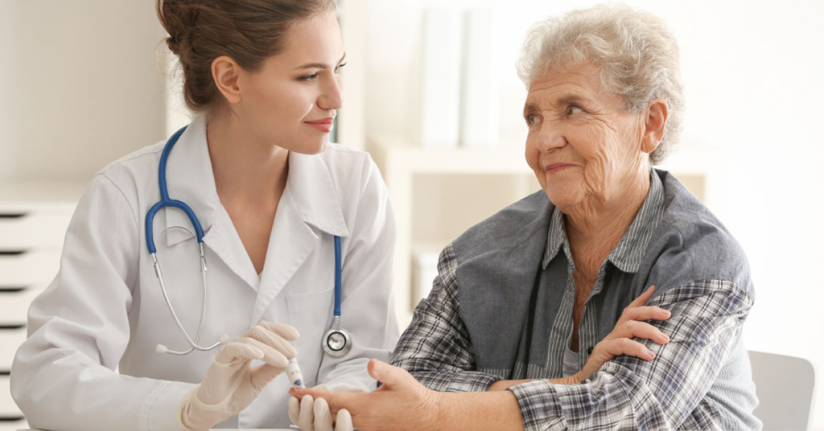 Complications Of Long Standing Uncontrolled Diabetes Mellitus