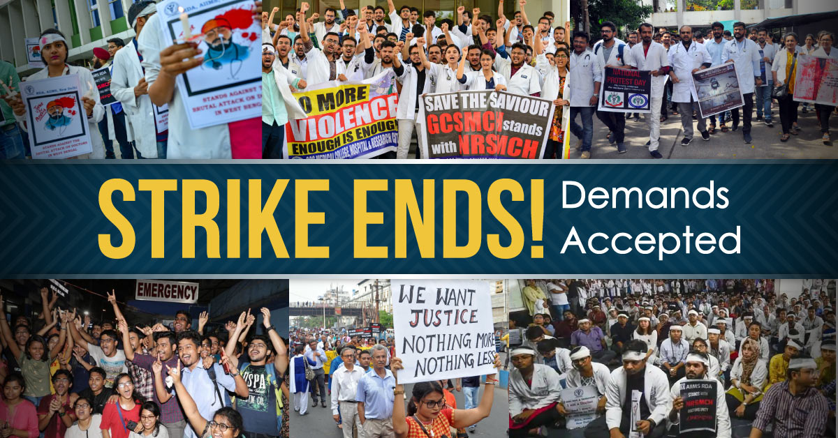 Doctors Demand Accepted, Strike Ends