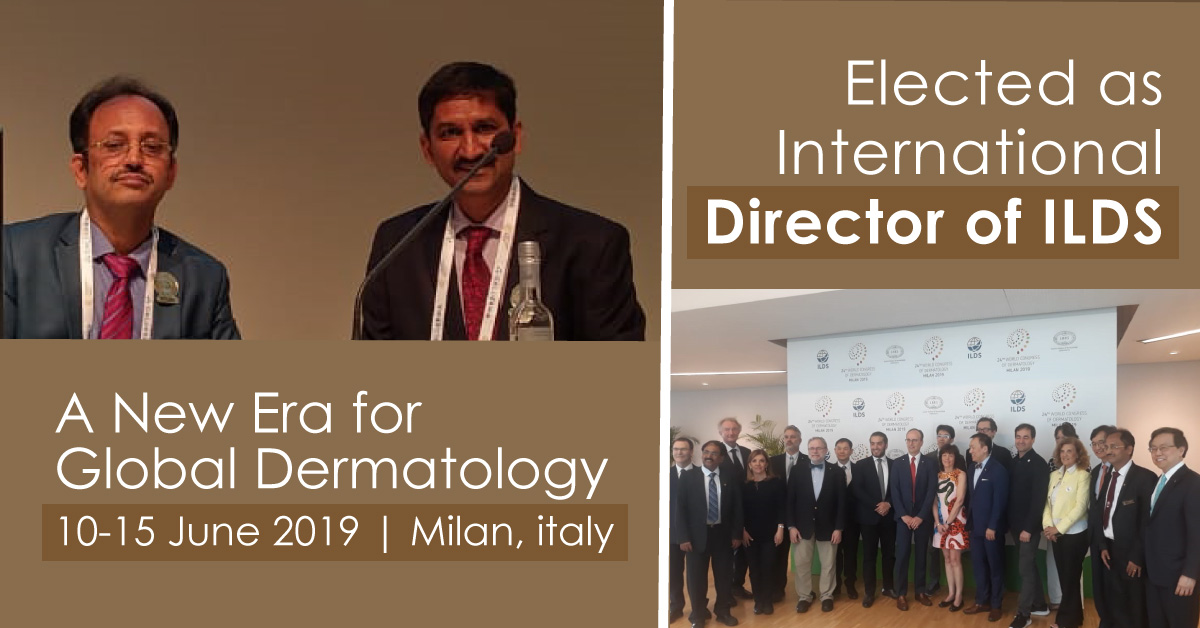 Indian Dermatologist Elected As International Director Of ILDS