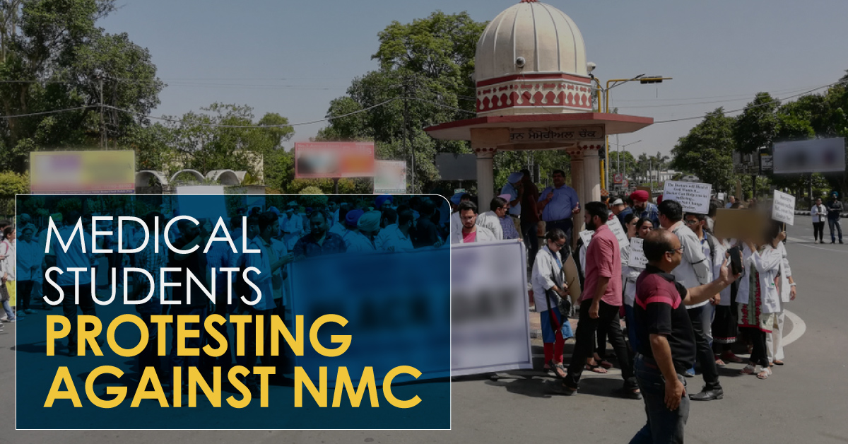 Protest March Against NMC Bill
