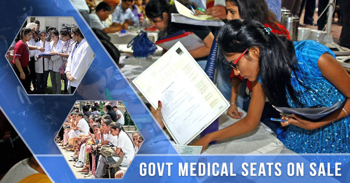Medical Seats of Government Colleges On Sale