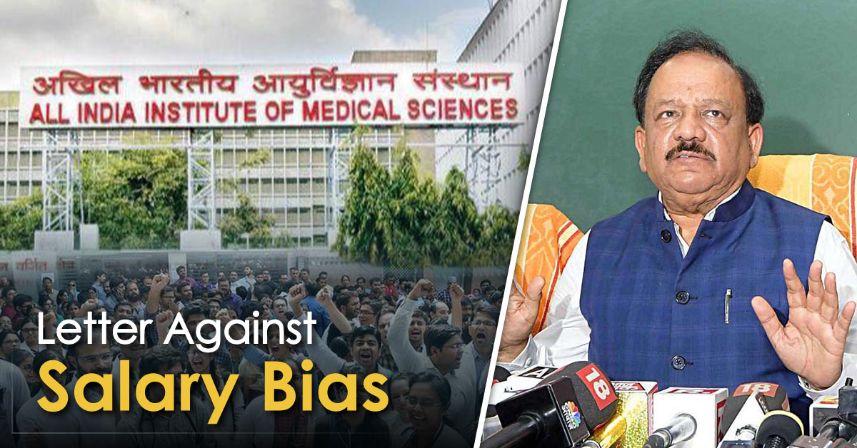AIIMS Contractual Faculty Demanding Equal Pay