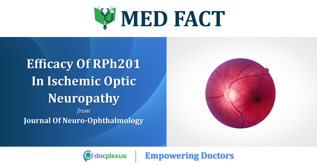 Efficacy Of Rph201 In Ischemic Optic Neuropathy