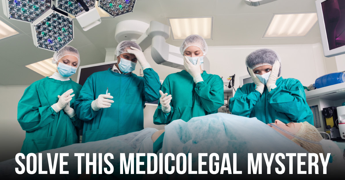 Decode This Medicolegal Case
