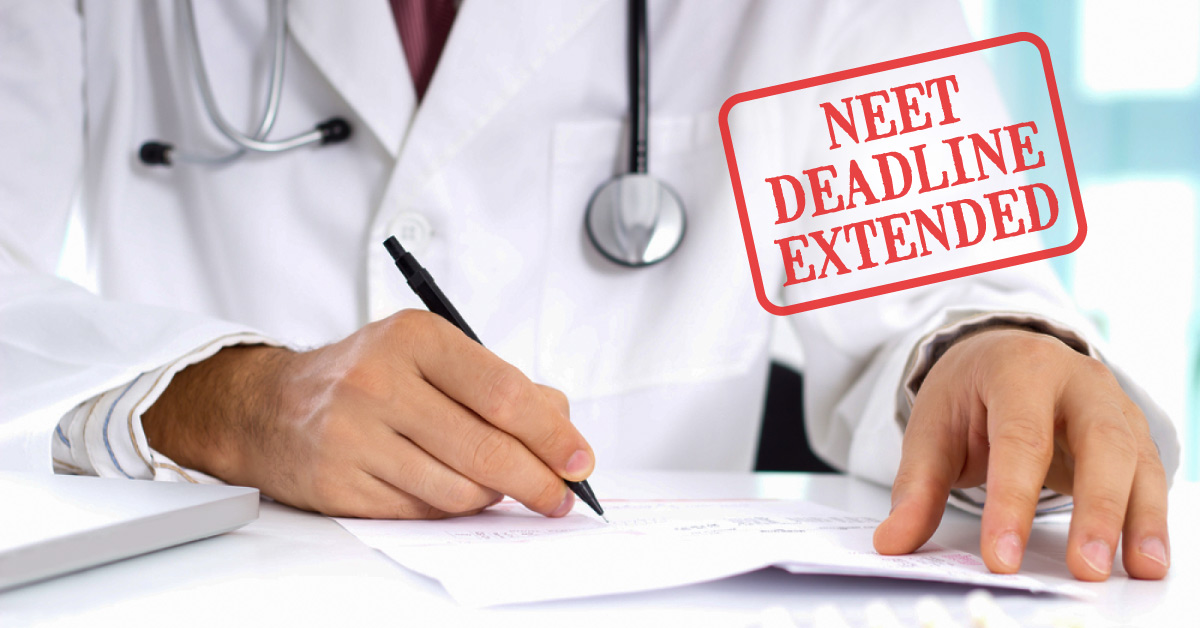 NEET 2020 Registration Deadline Extended