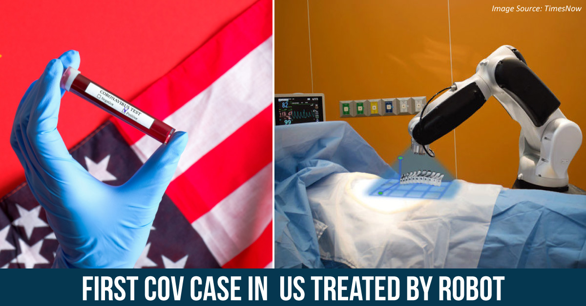 US Reports First CoV Patient, Being Treated By Robot