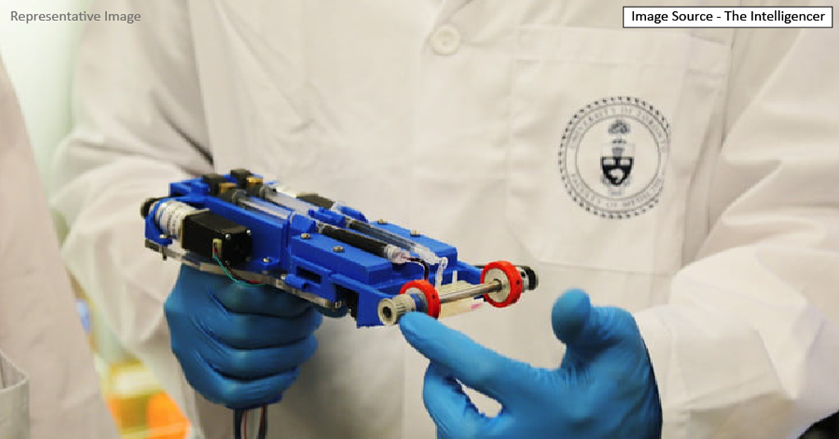 A Novel Bioprinter For Healing Skin Burns