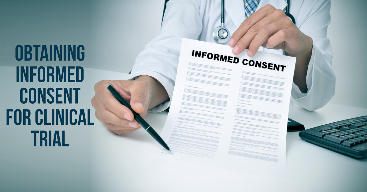 A Checklist For Obtaining Clinical Trial Informed Consent