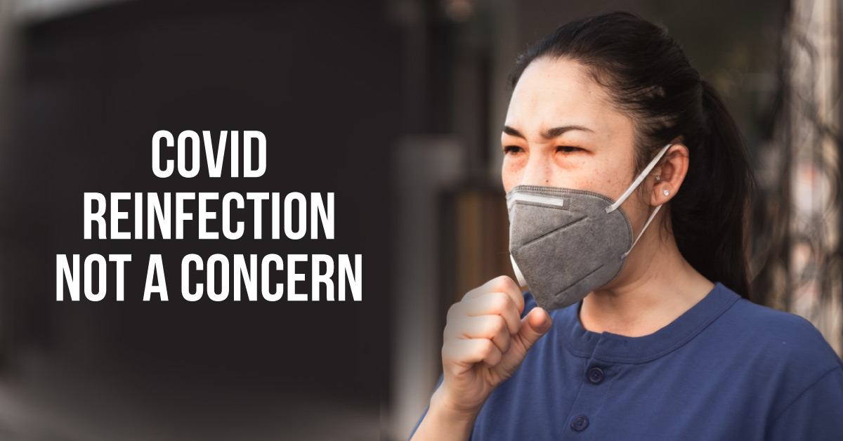 COVID-19 Reinfection Not A Concern