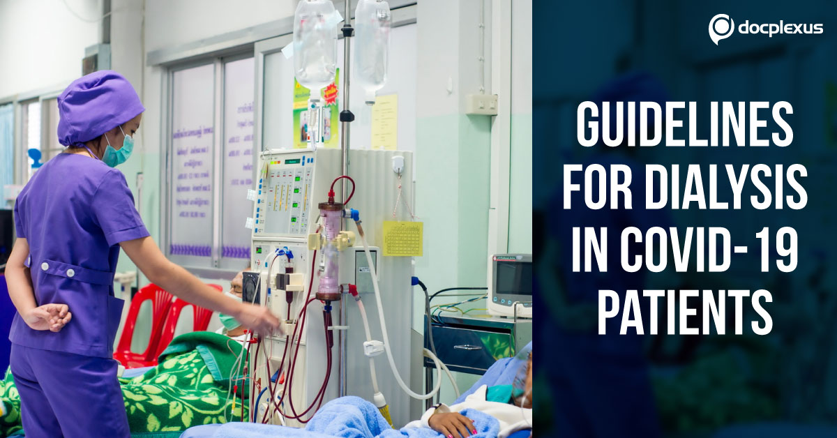 Guidelines for Dialysis in COVID-19 Patients