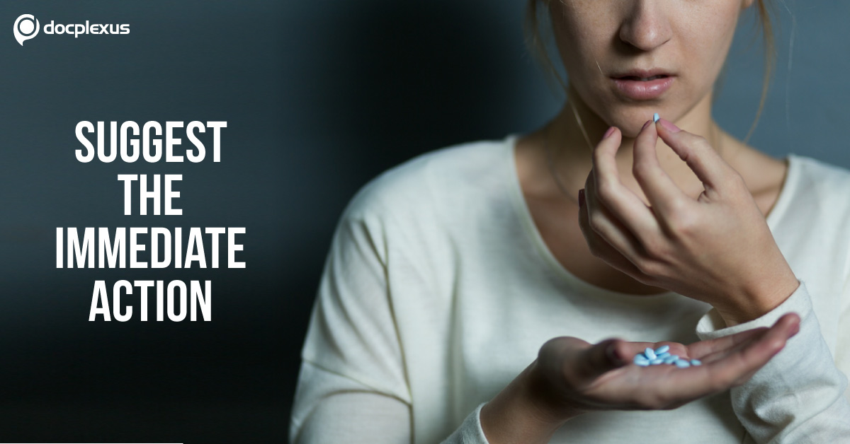 A Teenager with Drug Overdose