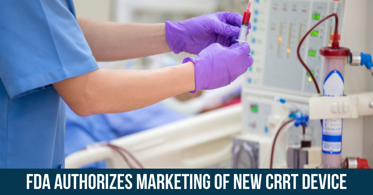 A Novel CRRT Device For Critically Ill Pediatric Patients