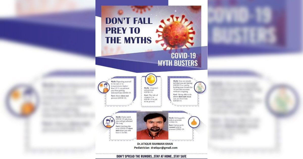 Do Not Fail Prey To The Myths Of Covid 19!