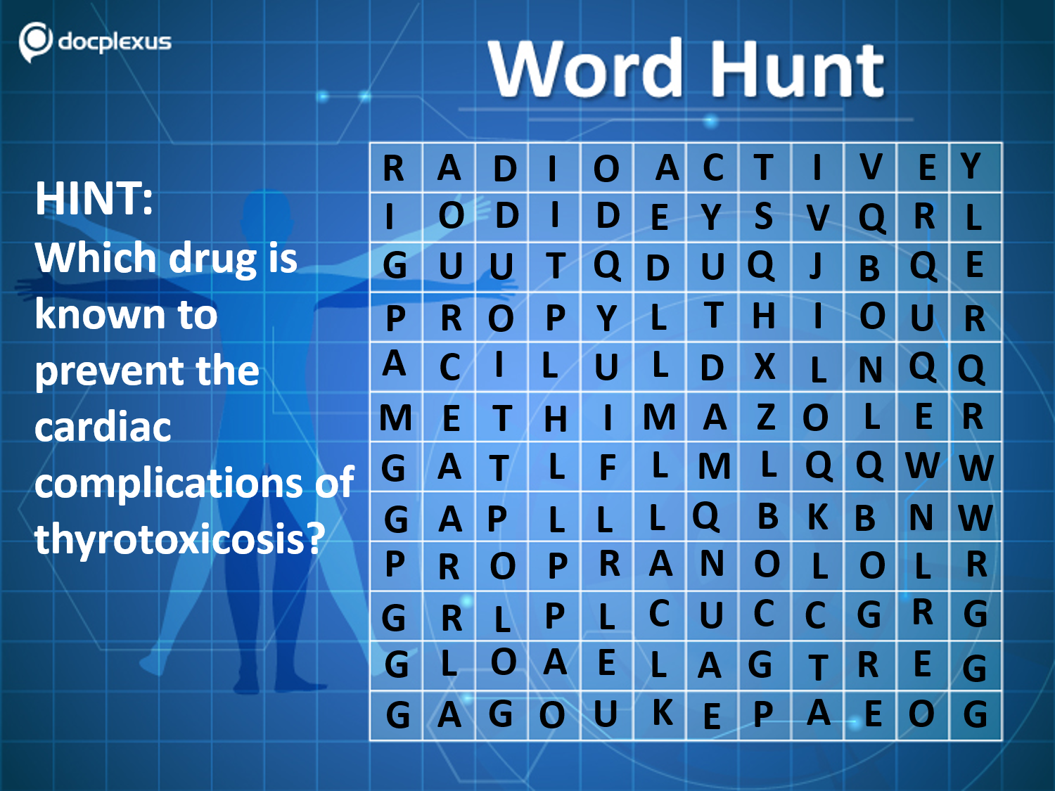 Find the Name of the Drug!